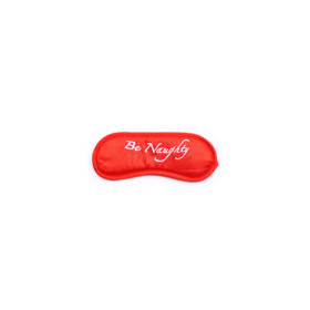 Kit coquin 4 pièces : Menottes, 2 plumes et masque rouge 